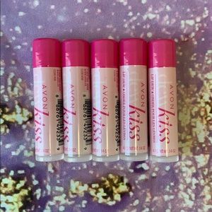 Avon Dew Kiss Lip Balm Chapstick / Bundle Set of 5